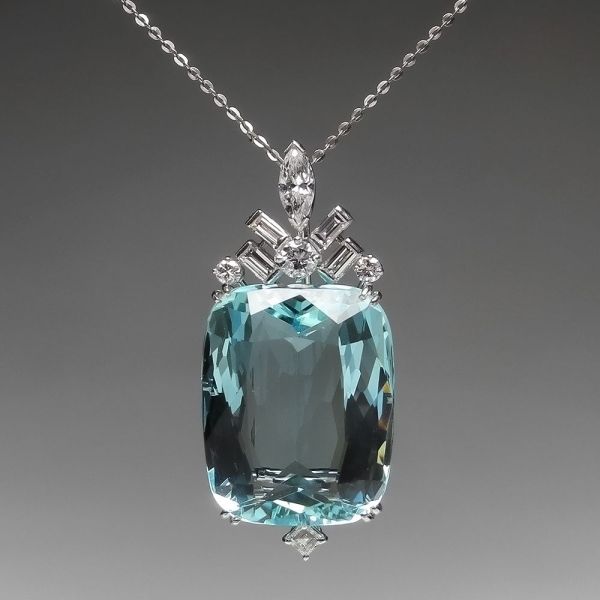 Aquamarine Pendant1